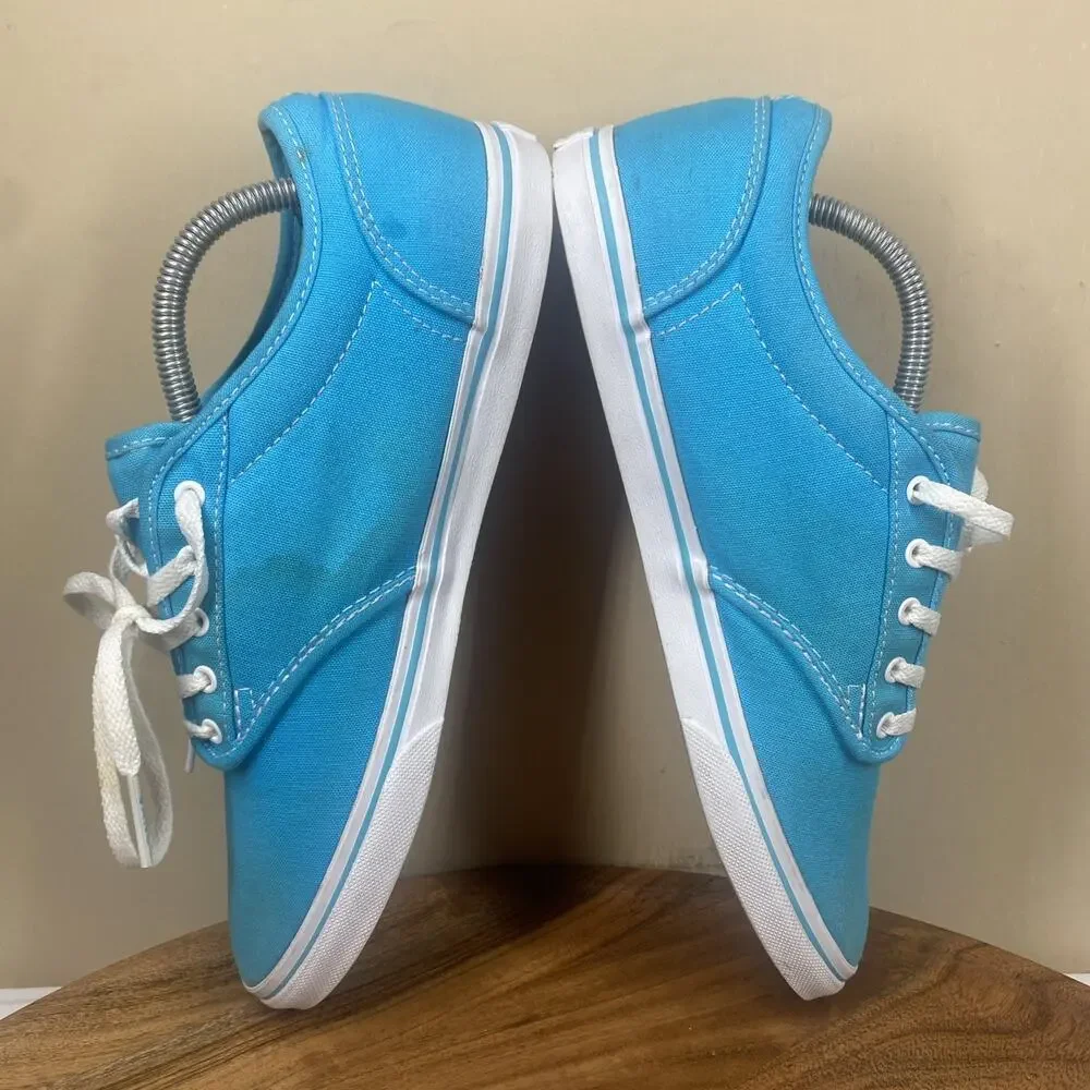 Vans Atwood Womens Blue Size 8 Low Top Casual Athletic Shoes Sneakers